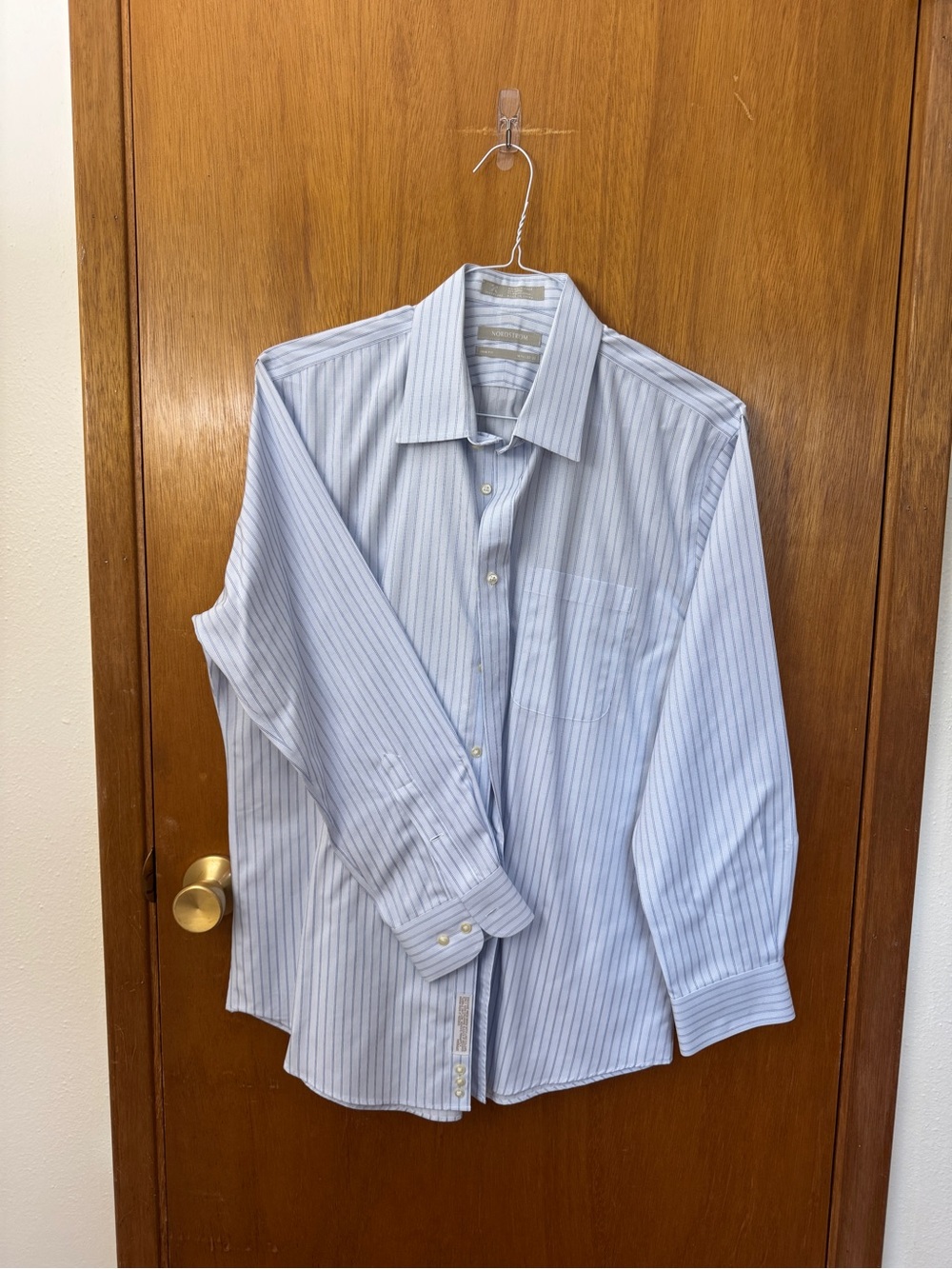 Nordstrom Men's Light Blue Dress Shirt